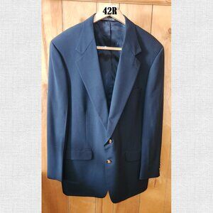 Navy Blue Southampton Blazer with Gold Buttons - Men’s Size 42R